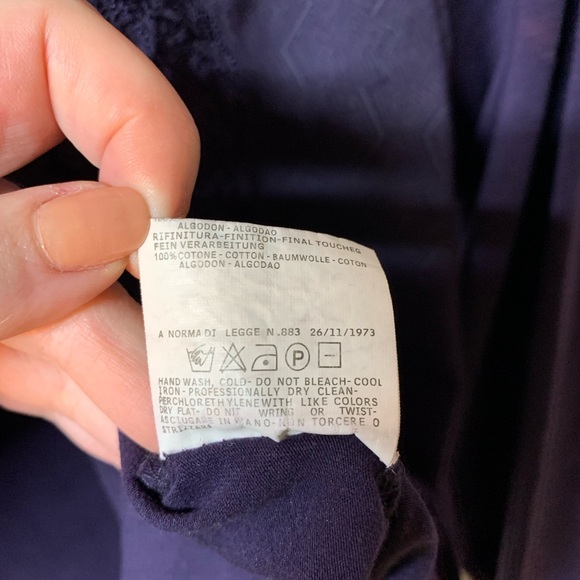 Vintage Unisex Versace Sport Dark Purple - Picture 5 of 8